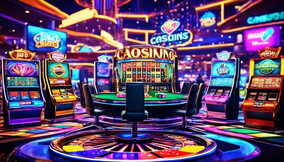 Tampilan dashboard meja permainan live dealer